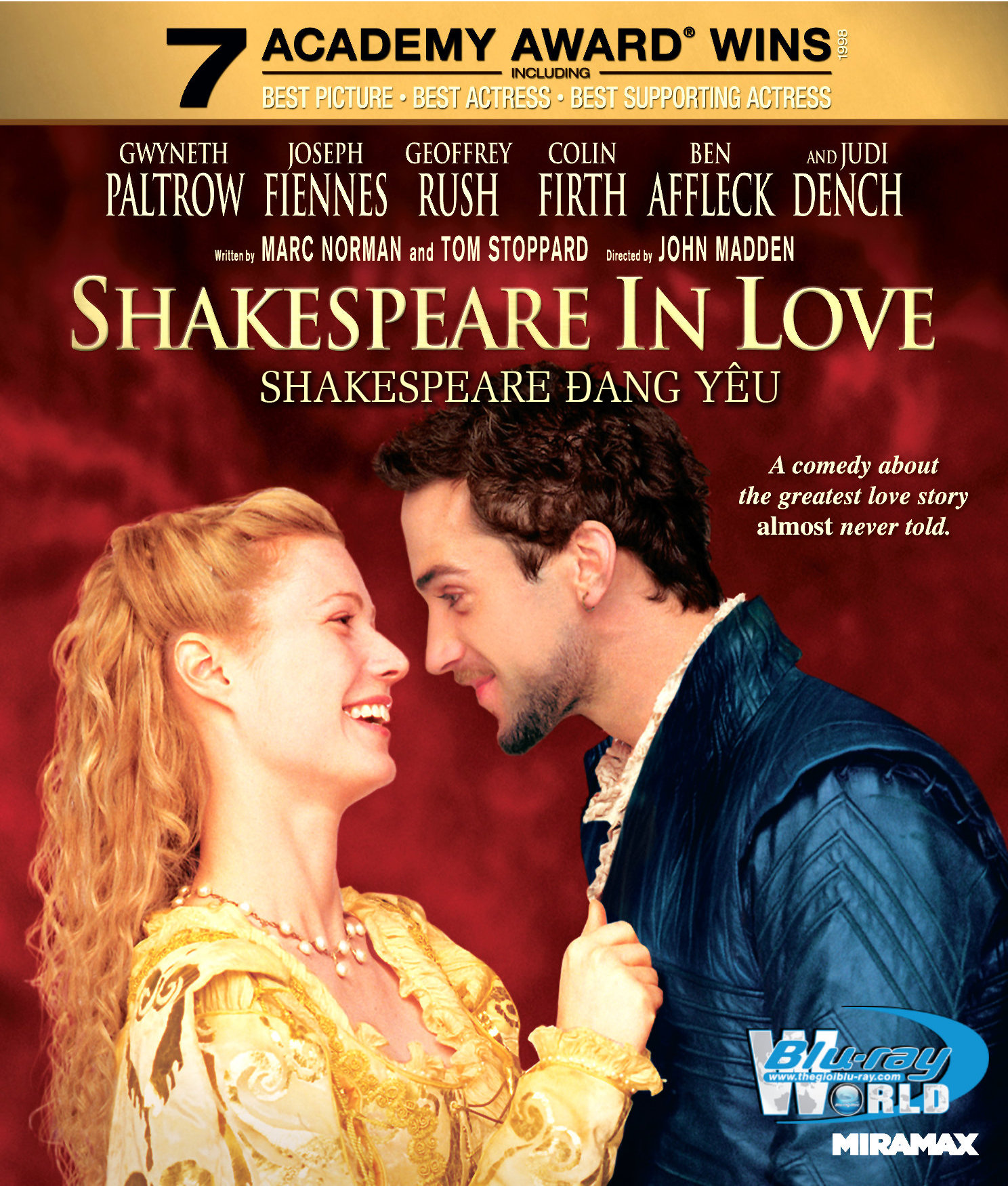 B1767. Shakespeare In Love - SHAKESPEARE ĐANG YÊU 2D 25G (DTS-HD MA 5.1)